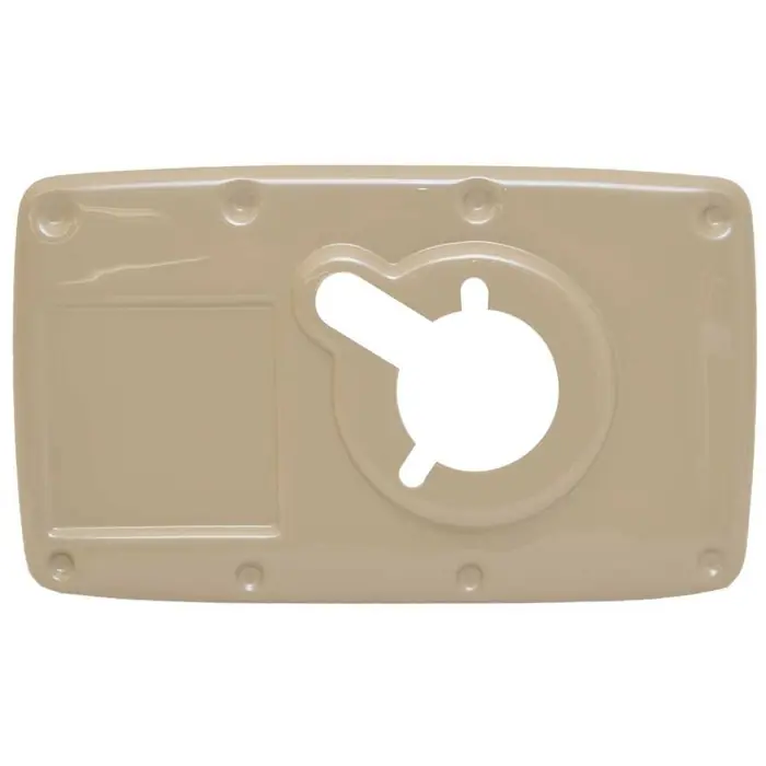 Free Shipping G3 Boat Throttle Panel 73427089 | 13 1/2 x 8 Inch Mocha Brown Plastic