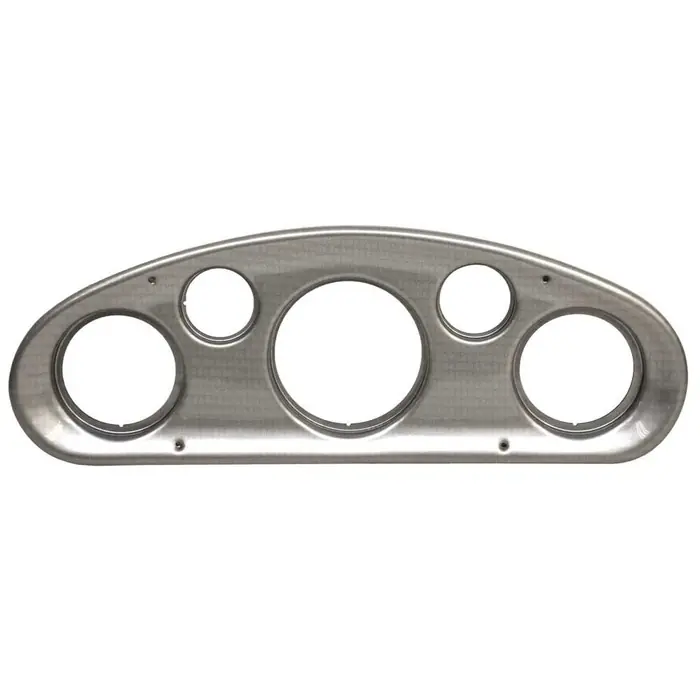 Best Price Rinker Boat Blank Gauge Panel 206766 | 19 7/8 x 7 1/8 Inch Silver