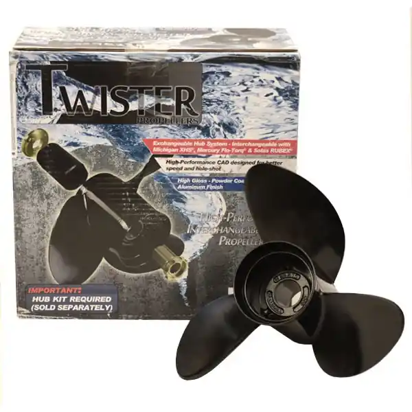 Michigan Wheel Twister Boat Propeller 221302 | Universal RH 11 3/4 x 15P One Day Deal