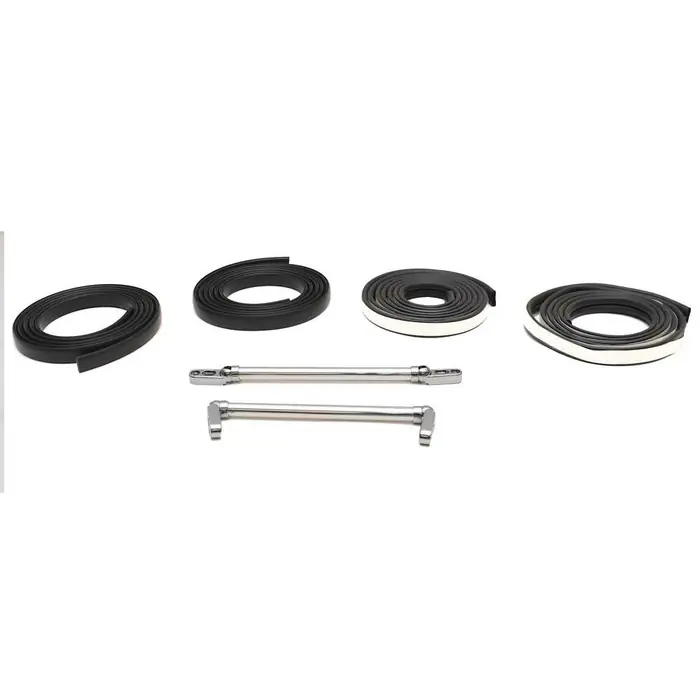 Moomba Boat Windshield Hardware 113411 | w/ Support Braces (Kit) Budget