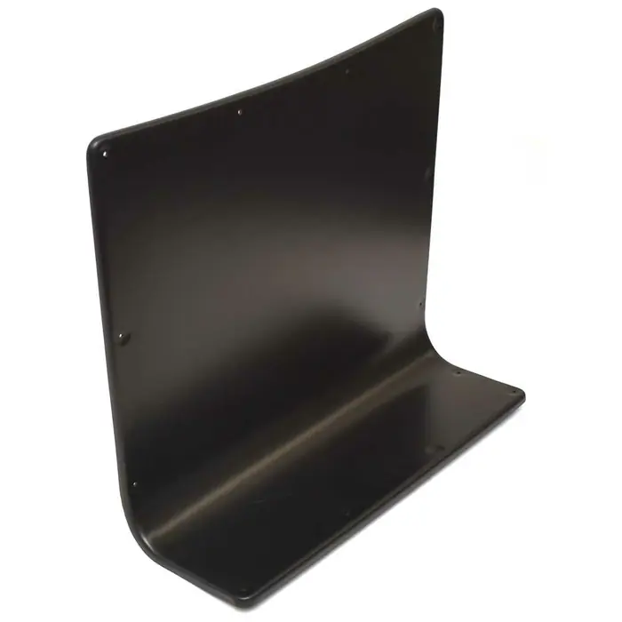Price Cut Boat Helm Panel Blank | 19 x 21 1/2 x 6 1/4 Inch Plastic Black