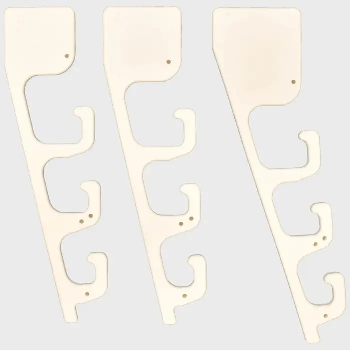 Next Day Delivery Tracker Boat Rod Holder 183978 | Off White Starboard (3 Piece)