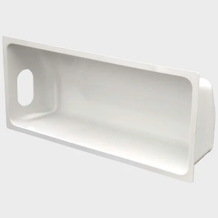 Professional Grade Chaparral Boat Storage Tub Bin 33.00030 | White Plastic w/ Cutout