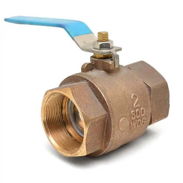 Authentic Buck Algonquin Boat Ball Valve | Tiara Yachts 2 3/4" ID Brass