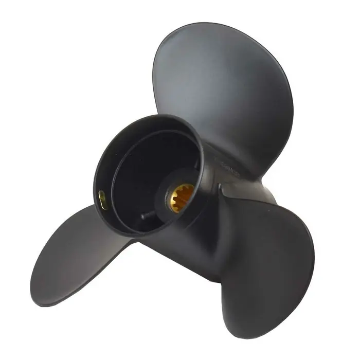 Solas Amita 3 Boat Propeller 3211-099-12 | Yamaha RH 9.9 x 12 Inch P Aluminum No Minimum Order
