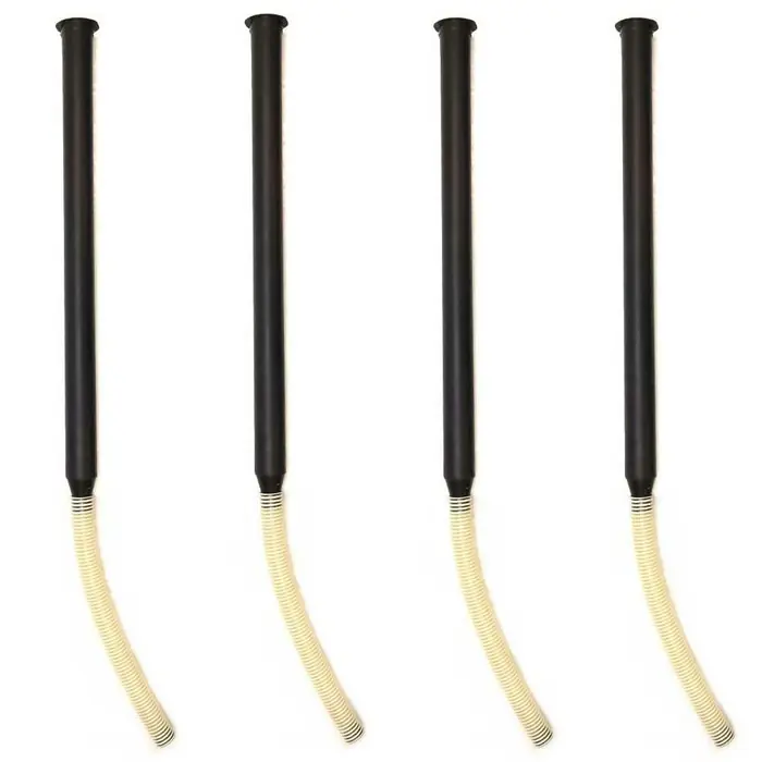 Tracker Boat Fishing Rod Holder 158684 | w/ Water Drain (Set of 4) Flash Sale
