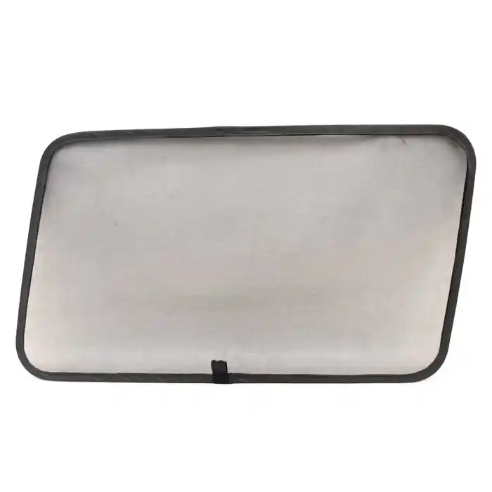 Crafted Bomar Boat Portlight Window Screen 7045-BK-1FM | 21 3/4 x 12 1/2 Inch