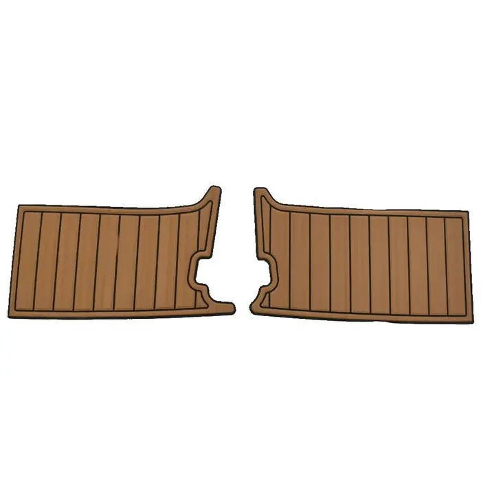 Free Returns Crownline Boat Non-Skid Deck Mats 16413-04 | SeaDek Mocha (Set of 2)