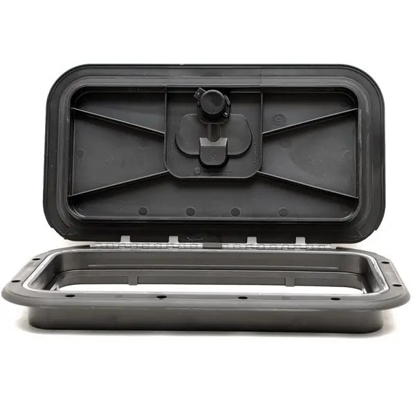 Exclusive Innovative Product Solutions Boat Hatch 520-039 | 8 x 14 Inch Black