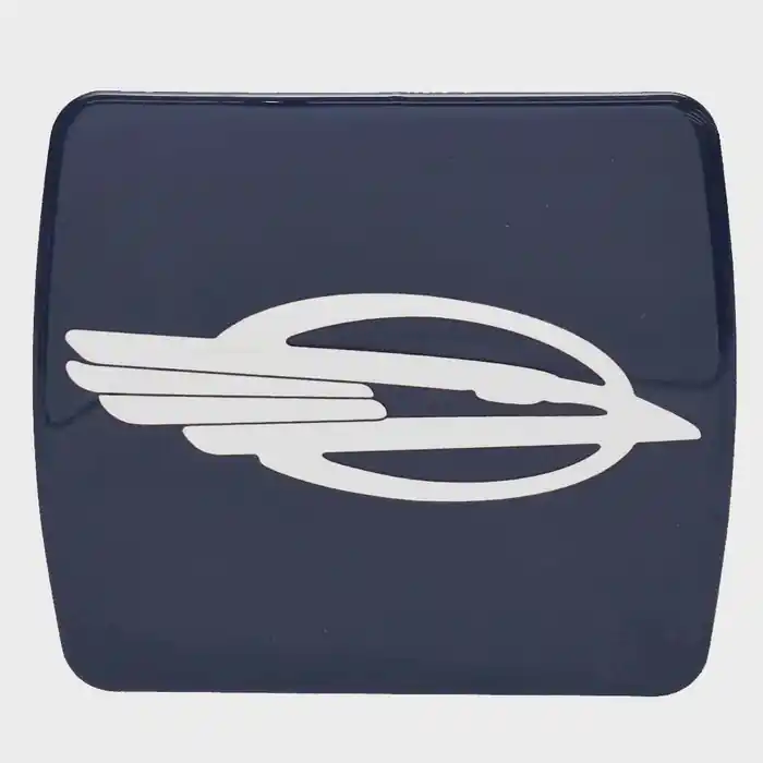 Chaparral Boat Raised Emblem Decal 14.00361 | Dark Blue Dash Plaque Sticker Money Back Guarantee