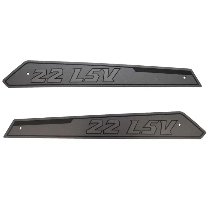 Modern Malibu Boat Windshield Accent Plates 5716435-MDK | 22 LSV (Set of 2)