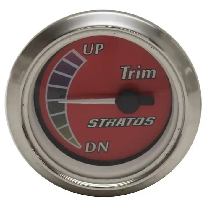 Time-Limited Stratos Boat Trim Gauge 960581 | Beede 2 Inch Mercury Yamaha Volvo