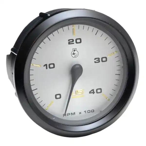 Original Faria Boat Diesel Tachometer TD9712A | US Marine D-Tronic 3 1/4 Inch