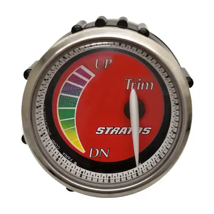 Stratos Boat Trim Gauge GP7857A | Faria Evinrude Johnson 2 Inch Last Chance