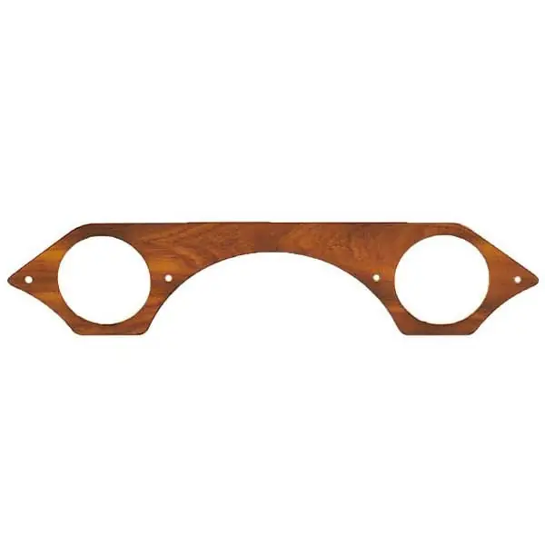 Must Have MasterCraft Boat Blank Gauge Panel 50212241 | Woodgrain Aluminum