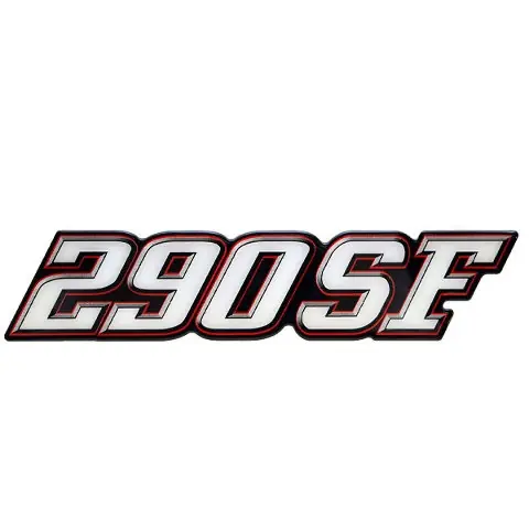 Factory Price Stratos Boat Decal 7D401 | 290 SF Black Red White Vinyl 13 3/4 Inch