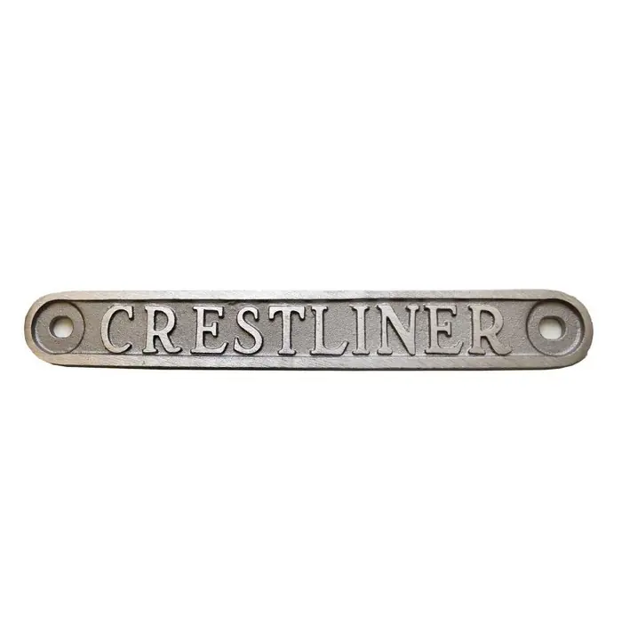 Hassle-Free Returns Crestliner Boat Trim Support Plate 2042328 | 15 Inch Silver Aluminum