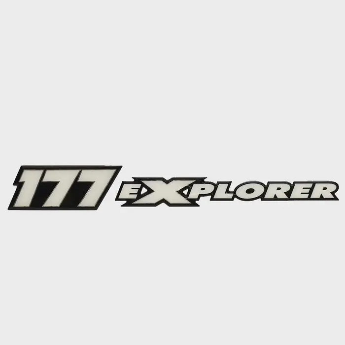 Triton Boat Raised Emblem Decal 1946855 | 177 Explorer 21 x 3 Inch Sticker Exclusive Offer