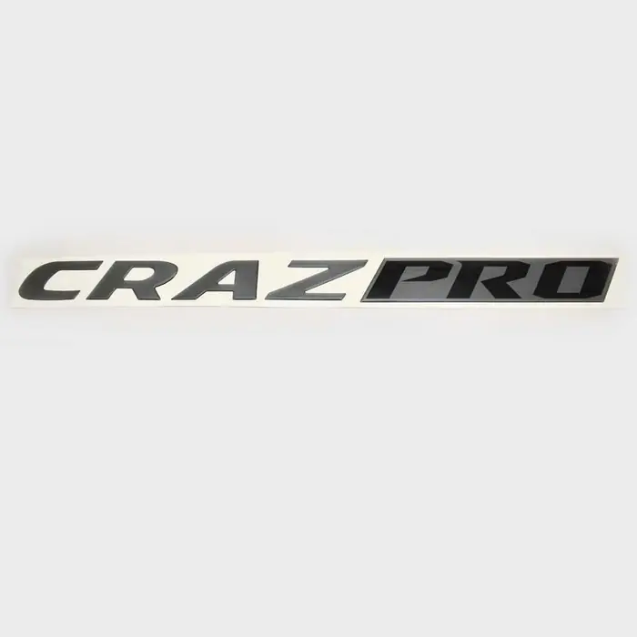 Moomba Boat Raised Decal 119340 | Craz Pro Model Gray Black Sticker Flash Sale