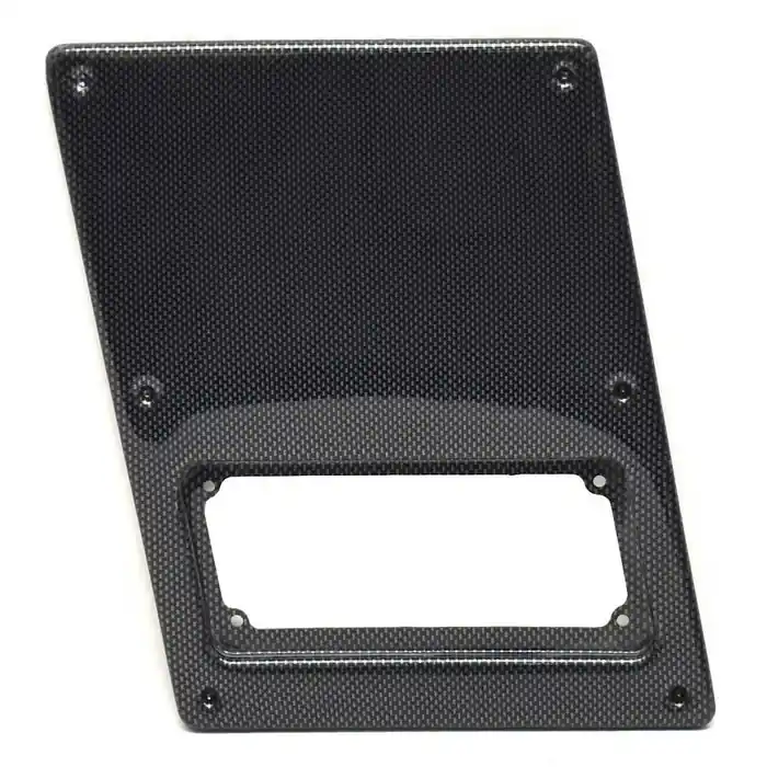Place Order Triton Boat Blank Ignition Panel 205958 | 11 x 8 3/4 Inch Black Plastic