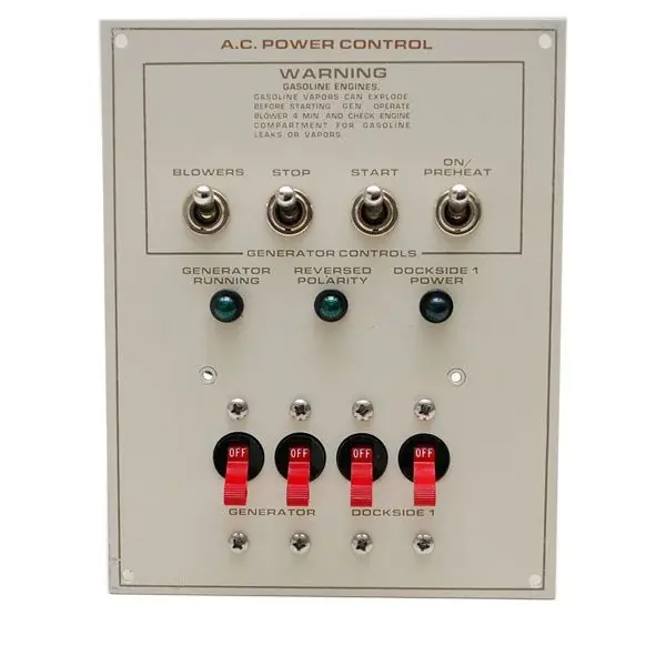 Boat Generator Start Stop Breaker Panel Discount