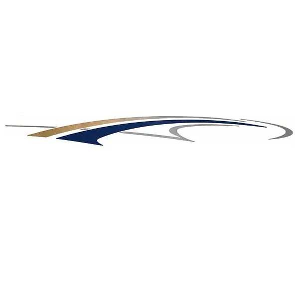 Rinker Boat Graphic Decal | Captiva Gold Dark Blue Sticker (Port) Holiday Sale