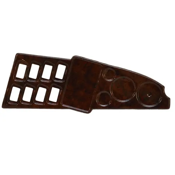 Fan Favorite Ranger Boat Blank Dash Panel 7202608 | Woodgrain 18 X 6 Inch Plastic