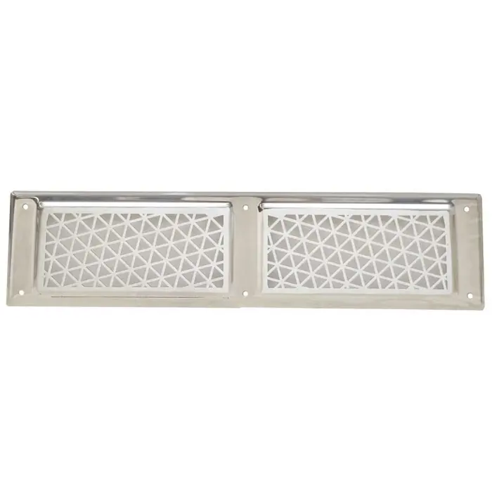 Supra Boat Vent Cover 114118 | Stainless 15 1/8 x 3 3/4 Inch Free Shipping
