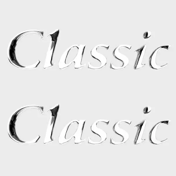 Premier Pontoons Boat Raised Decal 140353-01 | Classic Silver (Pair) Factory Price