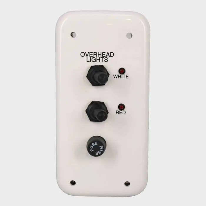 Triton Boat Switch Panel 209685 | Overhead Lights 3 x 6 Inch White Best Seller