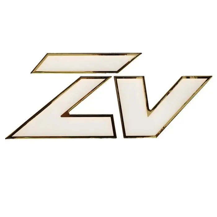 Budget Nitro Boat Raised Model Decal 173057 | ZV White Gold Sticker