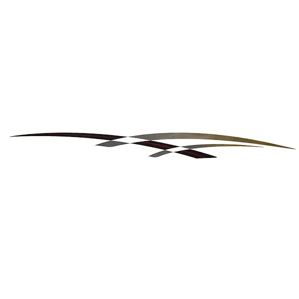 Rinker Boat Decal Sticker | 232 / 272 Captiva Black Gold (Port) Today Only