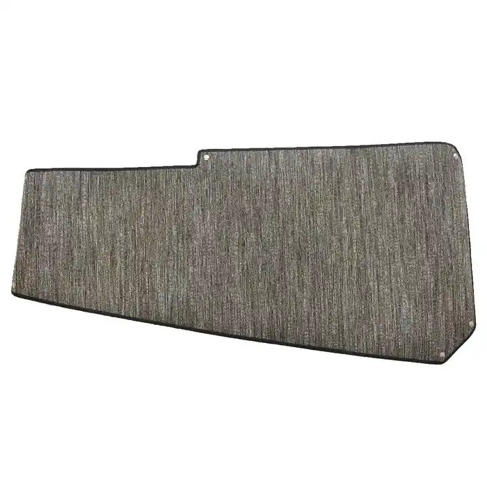 Markdown Cobalt Boat Snap-In Floor Mat 406622 | Black White Tan Woven Vinyl