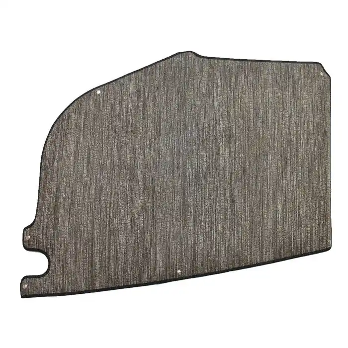 Cobalt Boat Snap-In Floor Mat 406478 | Black White Tan Woven Vinyl Free Delivery