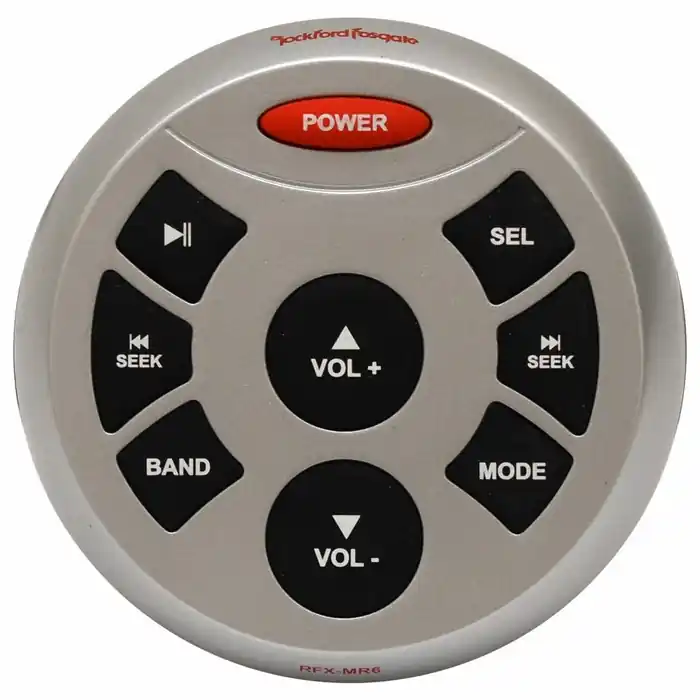 Rockford Fosgate Boat Radio Stereo Remote Controller RFX-MR6 | Wired Big Sale
