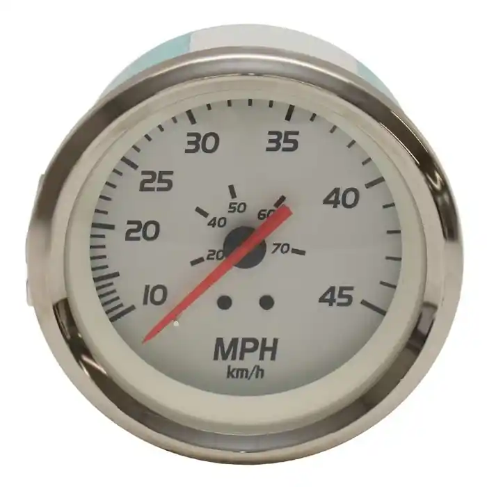 Buy Online Veethree Boat Speedometer Gauge 70633F | Lido Elite 3 1/4 Inch 45 MPH