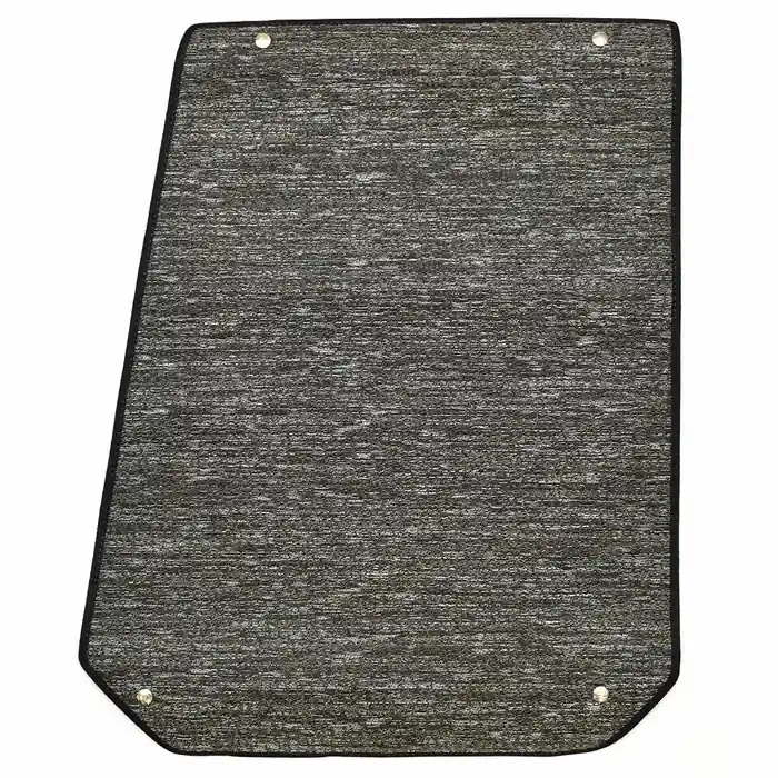 Cobalt Boat Snap-In Floor Mat 406624 | Tan Black White Woven Vinyl Top Rated
