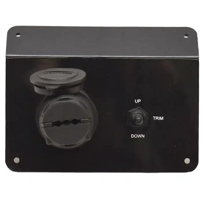 Free Shipping Lowe Boat Trim Switch Panel 2370477 | w/ 70A Receptacle