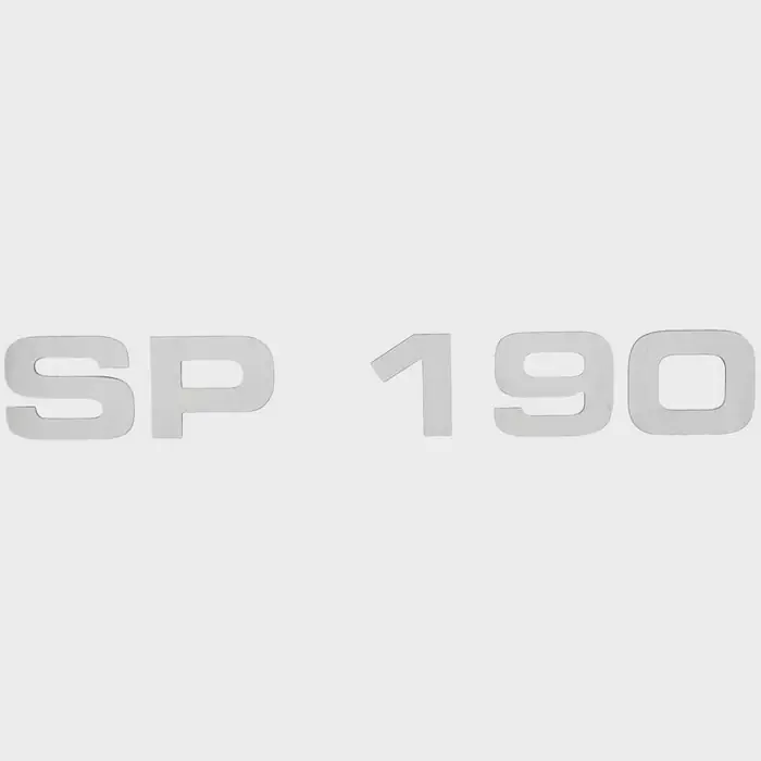 Low Price Hurricane Boat Raised Decal 162397-01 | SP 190 Silver Sticker