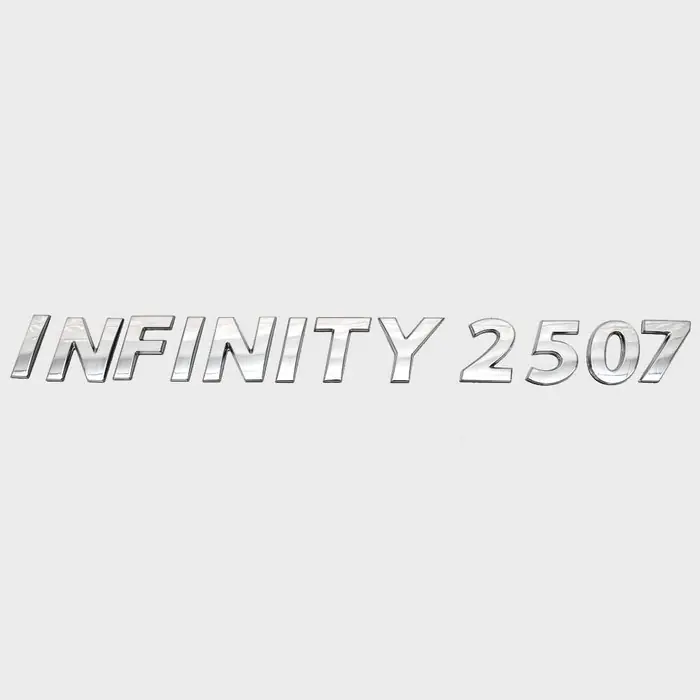 Last Chance Lowe Boat Raised Decal 2147601 | Infinity 250 270 Silver 15 1/2 Inch