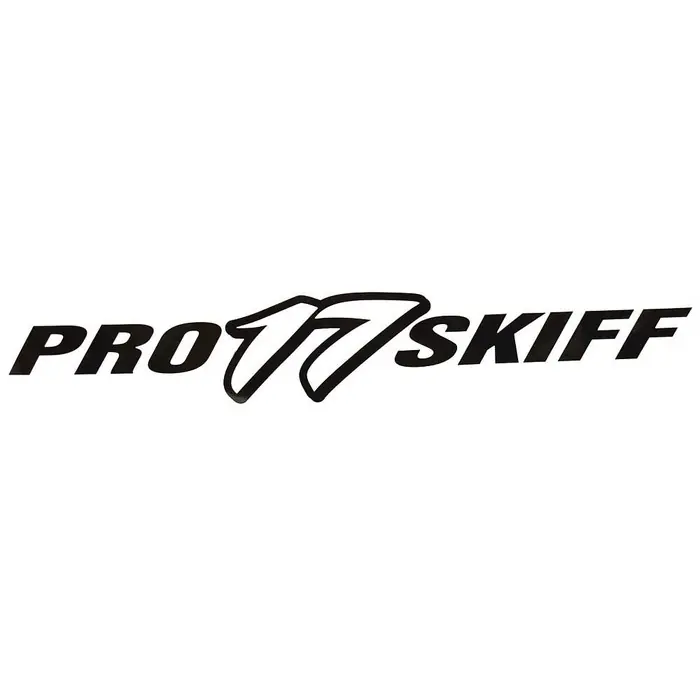 Mako Boat Model Decal 166120 | Pro Skiff 17 Black Sticker Bargain