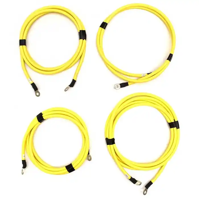 HCB Yachts Boat Marine Battery Cable HS16132113 | 4 AWG Wire (4PC) New Arrival
