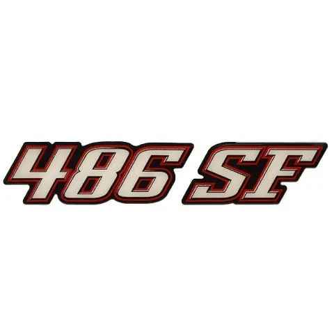 Order Now Stratos Boat Raised Decal 7D329 | 486 SF 15 1/8 x 3 Inch Red Black