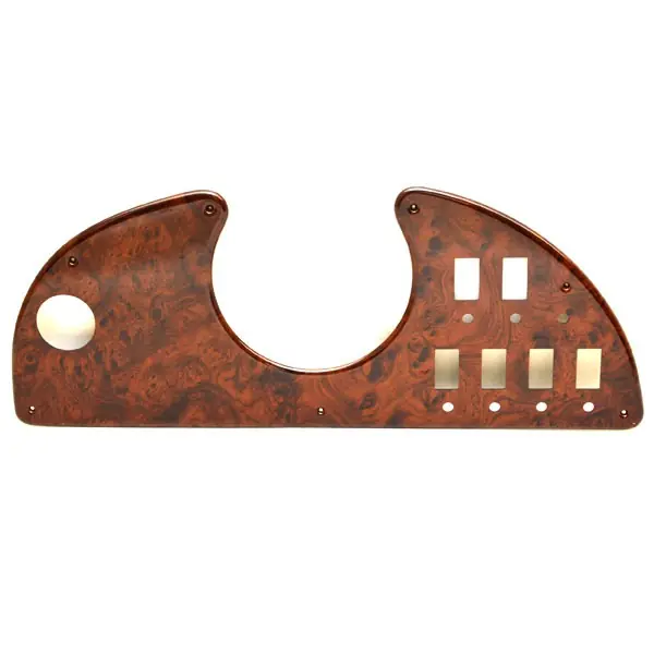 Godfrey Boat Switch Panel Blank 204246 | Sweetwater Woodgrain Modern
