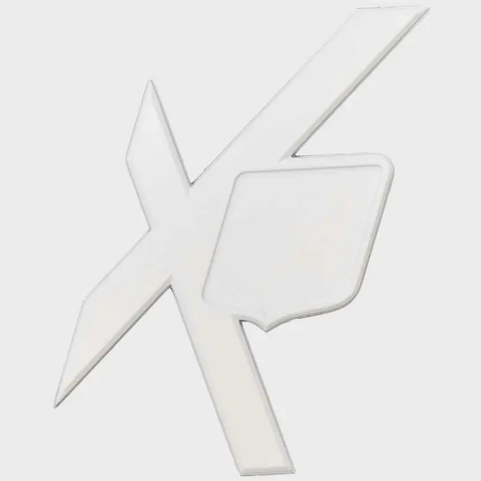 Direct From Manufacturer MasterCraft Boat Raised Emblem Decal 7502099 | X Series Badge Sticker 2017 White