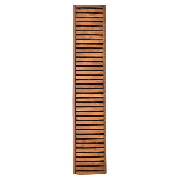 Bargain Sea Ray Boat Louvered Screen 2090836 | 67 1/8 x 13 3/8 Inch Chestnut