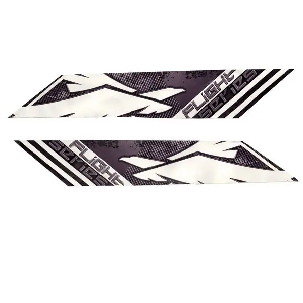 Special Discount Sea Ray Boat Graphic Decals | Purple Flight Series Stickers (Set of 2)