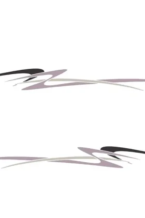 Get Yours Palm Beach Boat Graphic Decal 139385-02 | 97 x 11 1/8 Inch Plum (2PC)