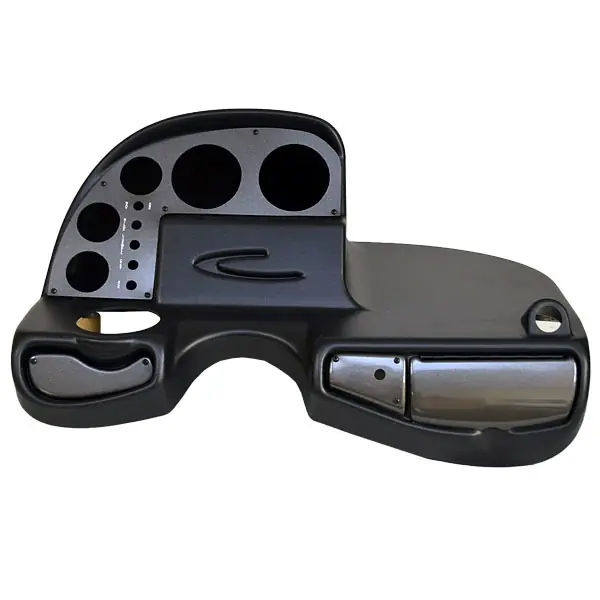 Crestliner Boat Blank Dash Console 2026739 | Kodiak Black Plastic High Quality