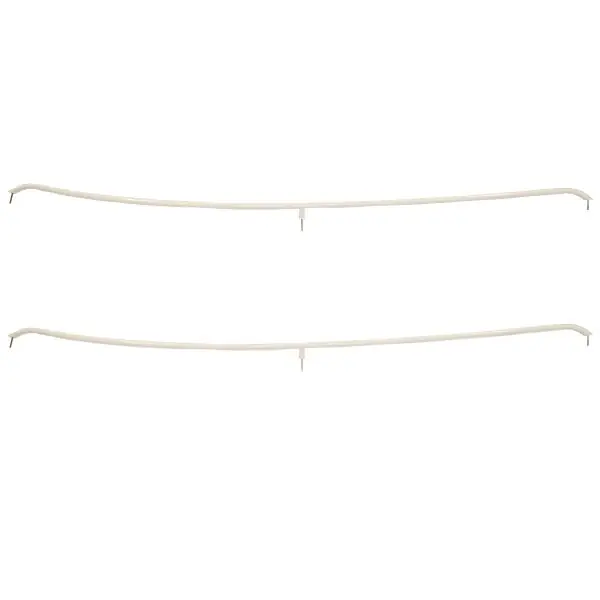 Professional Grade Four Winns Boat Grab Rail 031-2158 | 252 White Coated Steel (Set of 2)